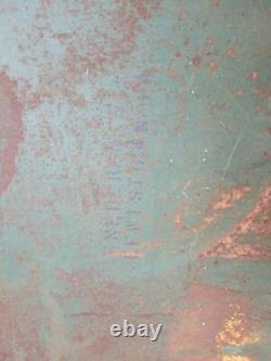 HUGE Vintage Kendall Motor Oil Sign Snedeker Oil Lewistown PA 72 x 36