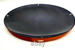 Harley Davidson Vintage Porcelain Sign Sales Service Motorcycle Convex