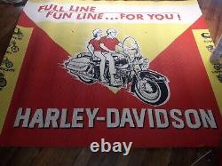 Harley Davidson vintage (very rare) Advertising poster