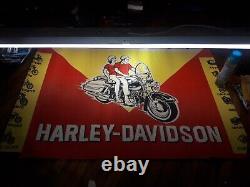 Harley Davidson vintage (very rare) Advertising poster