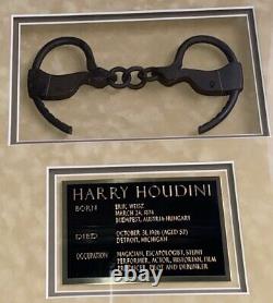 Harry Houdini Signed Rare 1924 Vintage 8x10 Photograph. Psa/dna Full Letter Coa