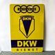 High Qulity Vintage Dkw Auto Union Service Heavy Metal Signxxl 24x16(60x40 Cm)