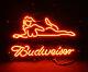 Hot Girl Vintage Budweiser Neon Sign Cusom Lamp Beer Bar Pub Party Wall Decor