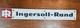Ingersoll Rand Ir White Nameplate Sign Old Metal Machinery Equipment Advertising