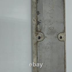 Ingersoll Rand IR White Nameplate Sign Old Metal Machinery Equipment Advertising