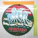 Johnson 12x 12 Vintage Flat Genuine Porcelain Sign Pump Plate Gas Station Oil