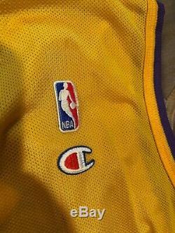 Kobe Bryant Rookie Vintage Signed 8 Lakers Basketball Jersey