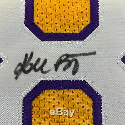 Kobe Bryant Signed Autographed Jersey PSA coa Full name Vintage 2001 autograph