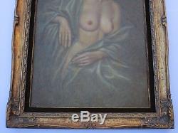 Large Finest Irene Spencer Original Oil Painting Nude Female Woman Model Vintage