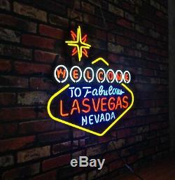 Lasvegas Vintage Handmad Store Open Artwork Neon Sign Room Game Gift Beer Light