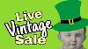 Live Vintage Sale U0026 Chat