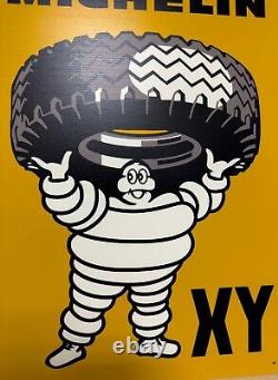 MICHELIN XY Sign Vintage Rare Sign- Heavy Metal- 24x16 (60x40 cm)