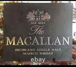 Macallan Vintage Metal Sign(custom logos)