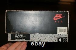 Michael Jordan Signed 1990 Original Nike Shoes OG 5 Air Vintage V Fire Red