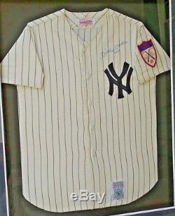 Mickey Mantle #7 Autographed Signed New York Yankees M&n Vintage Jersey Psa Loa