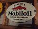 Mobil Oil Gargoyle Vintage Porcelain Sign