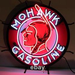 Mohawk Gasoline Vintage Look Room Decor Neon Light Neon Sign 24x24