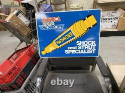 Monroe Shock Absorbers Vintage Sign NOS