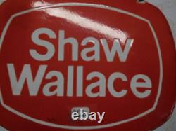 NICE! Vintage Style Shaw-Wallace Star Brand Agriculture Chemicals Porcelain Sign