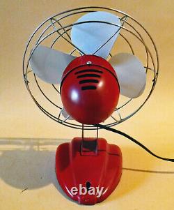 NOS Rare Vintage Mobil Oil Pegasus Wizard Husky 8 Electric Fan Working # 6J2400