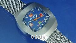 NOS Vintage Astromatic X Star Sign Cancer Automatic Watch 1970s Swiss BF 158