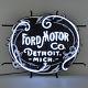 Neon Sign Fomoco Gt Ford Motor Company Trucks Detroit 1903 Vintage Emblem Olp