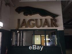 Original Jaguar Dealership Sign 60's Rare One Of A Kind 12 X 3 Vintage Xjr