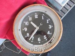 Old Vintage Neon Glo Dial Advertising 22 Inch Wall Clock Electric Sign RARE