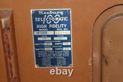 Original Condition Vintage 1954 Seeburg HF100R Select-O-Matic Jukebox Sign WCoin