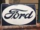Original Huge Vintage 1930s Porcelain Ford Dealer Sign, Veribrite Signs Chicag