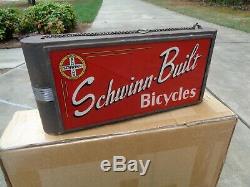 Original Schwinn Bicycle Company Vintage Dealer Sign