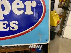 Original Vintage Cooper Tires Sign 45 x 29 GAS OIL AUTO