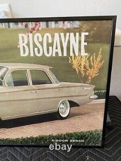 Original Vintage Dealership Displays Biscayne