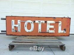 Original Vintage NEON HOTEL Sign from Disney Hollywood Studios