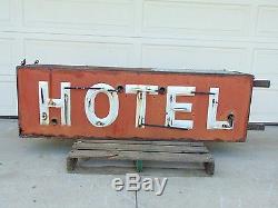 Original Vintage NEON HOTEL Sign from Disney Hollywood Studios