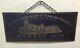 Original Vintage National Association Of Dyers And Cleaners Engraved Brass Sign