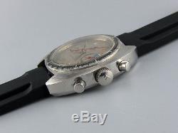 Oversized 4x signed vintage 1972 TISSOT Seastar chronograph watch Valjoux 7734