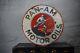 Pan Am Motor Oil Porcelain Sign From American Pickers Vintage Old Antique