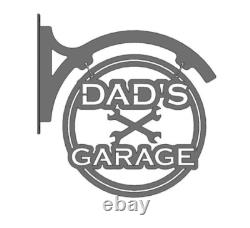 PERSONALIZED Garage Metal Sign Fathers Day Gift Custom Garage Hanging Steel Sign