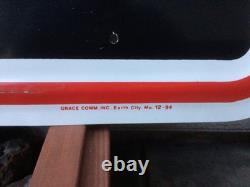 PICK UP ONLY Vtg 1994 Baldwin Oil Filters Metal Sign Advertising 32 x 52.5 57B