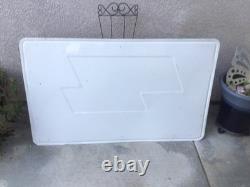 PICK UP ONLY Vtg 1994 Baldwin Oil Filters Metal Sign Advertising 32 x 52.5 57B