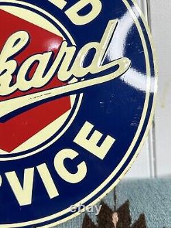 Packard Approved Service Sign Automobile Sign GUC Vintage Rare