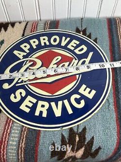 Packard Approved Service Sign Automobile Sign GUC Vintage Rare