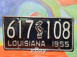 Pelican Louisiana License Plate Vanity Tag Sign Vintage Ratrod Cajun Car Lot 22