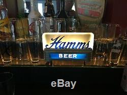 RARE SARCE 1940s BREWERIANA Lighted Vintage Hamms Beer Sign Original Works