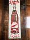 Rare Vintage Drink Pep Up 20 X 6 Soda Beverage Advertising Sign