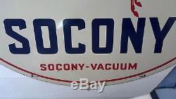 REDUCED asking price RARE VINTAGE SOCONY, SOCONY-VACUUM SIGN
