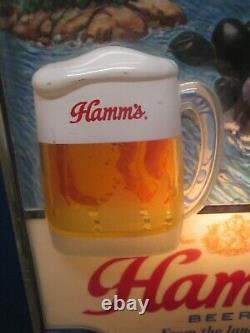 Rare Vintage Hamm's Lighted Beer Sign