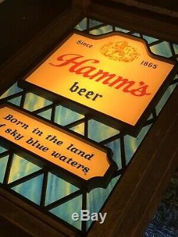 Rare Vintage Hamm's Motion Beer Sign Scene-O-Rama Antique
