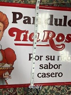 Rare Vintage Pan Dulce Tia Rosa Sign
